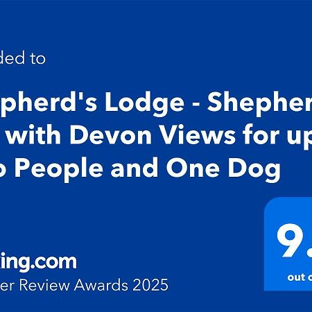 Shepherd'S Lodge - Shepherd'S Hut With Devon Views For Up To Two People And One Smaller Dog Wrangaton Екстер'єр фото