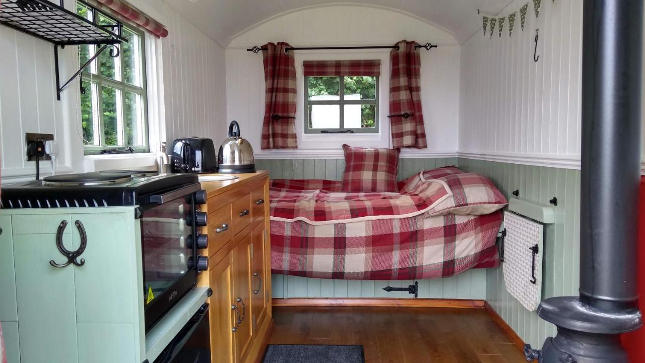Shepherd'S Lodge - Shepherd'S Hut With Devon Views For Up To Two People And One Smaller Dog Wrangaton Екстер'єр фото