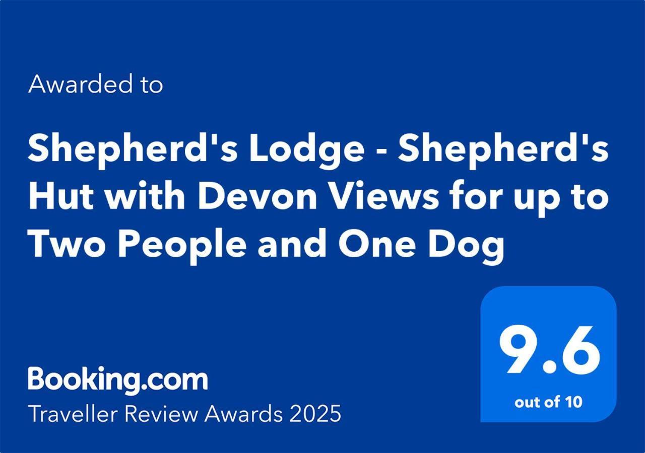 Shepherd'S Lodge - Shepherd'S Hut With Devon Views For Up To Two People And One Smaller Dog Wrangaton Екстер'єр фото